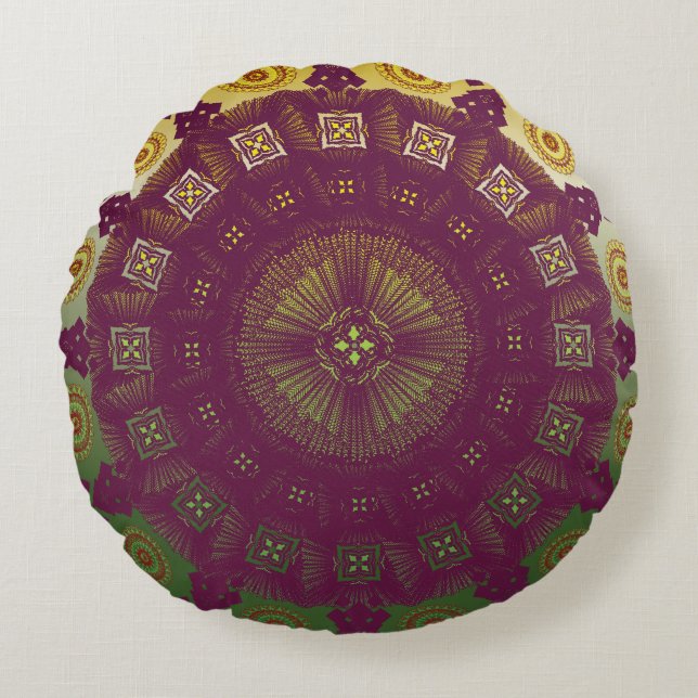 Round Pillow Rundes Kissen (Vorderseite)