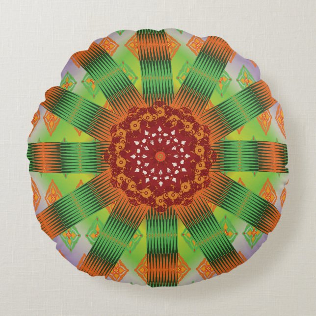Round Pillow Rundes Kissen (Vorderseite)