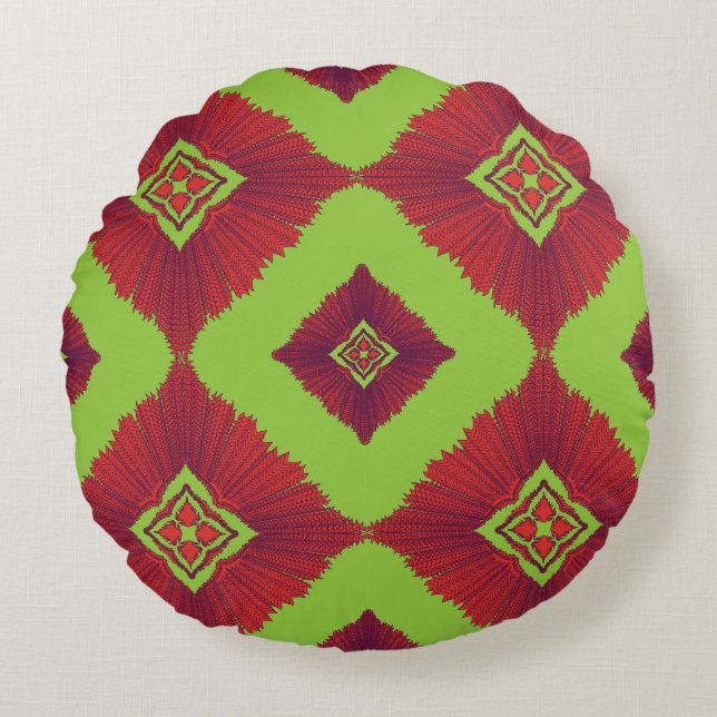 Round Pillow Rundes Kissen (Vorderseite)