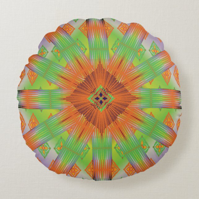 Round Pillow Rundes Kissen (Vorderseite)