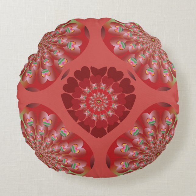 Round Pillow Rundes Kissen (Vorderseite)