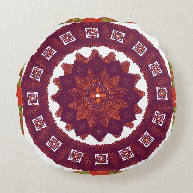 Round Pillow Rundes Kissen (Vorderseite)