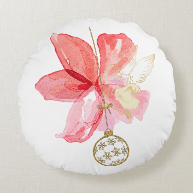 Round Pillow Rundes Kissen (Vorderseite)