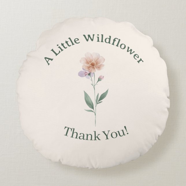 Round Pillow Rundes Kissen (Vorderseite)