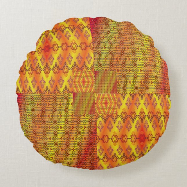 Round Pillow Rundes Kissen (Vorderseite)