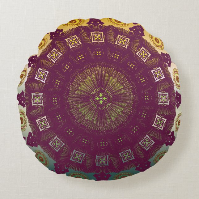 Round Pillow Rundes Kissen (Vorderseite)
