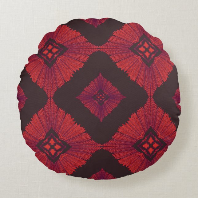 Round Pillow Rundes Kissen (Vorderseite)