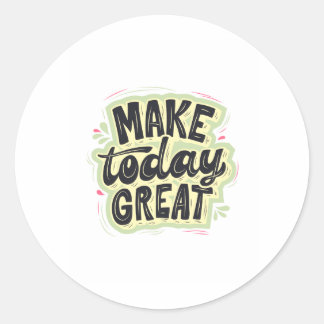Round sticker