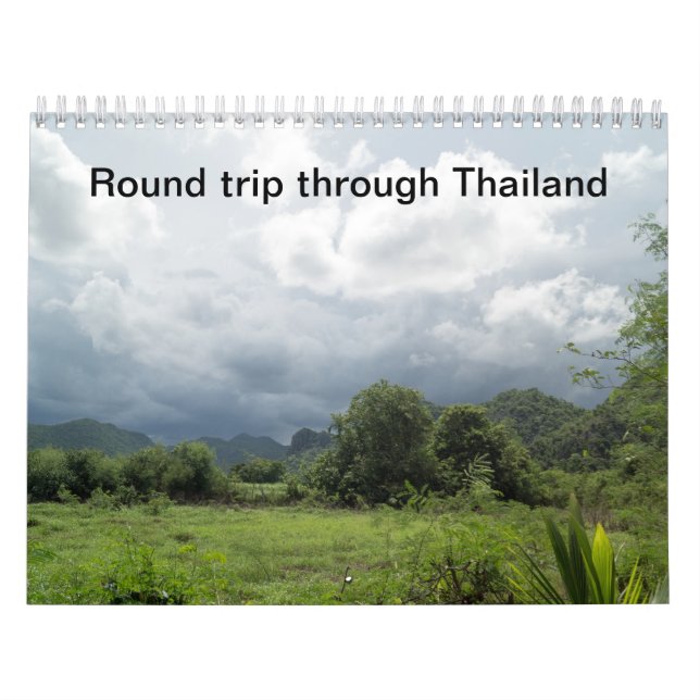 Round trip through Thailand Kalender (Titelbild)
