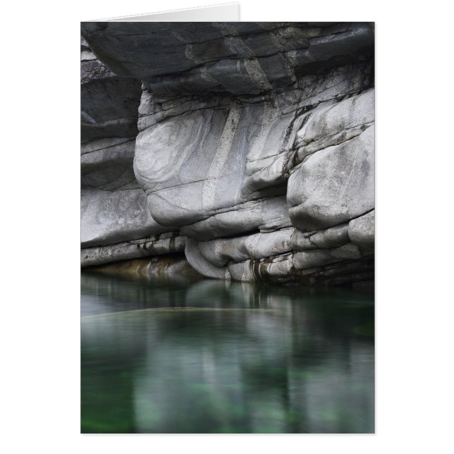 Rounded Rock Cliff by Verzasca River (Vorne)