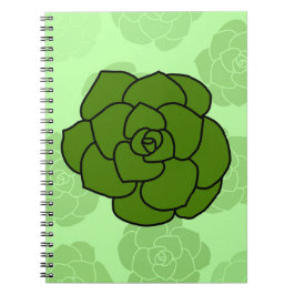 Rounded Succulent Notizblock