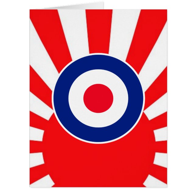 Roundel cible MOD sur l'éclatement du Japon (Devant)