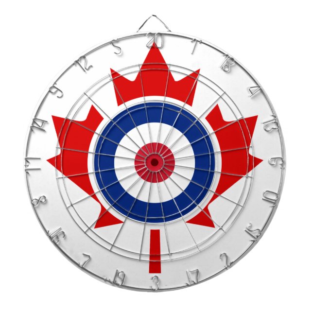 Roundel de la cible de hockey de curling de Mod Ca (Devant)