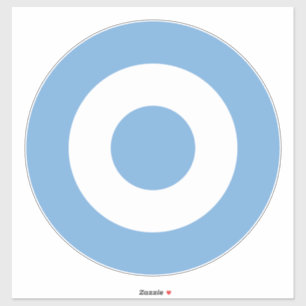 Roundel des Aufklebers der argentinischen Luftwaff Aufkleber