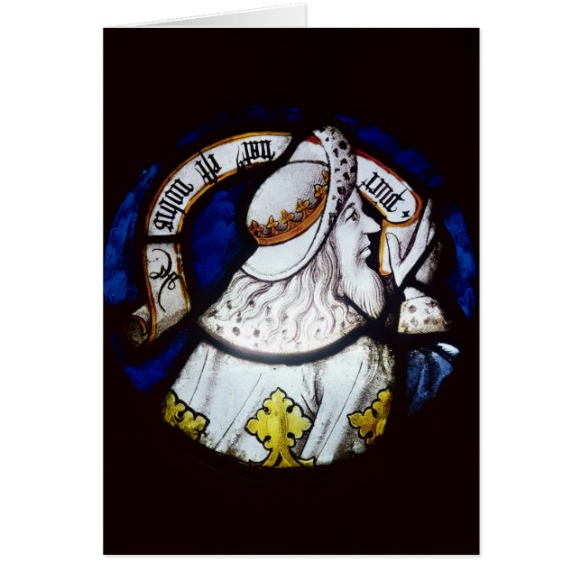 Roundel des Prophets Jesaja (Vorne)