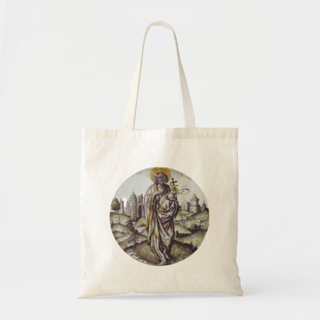 Roundel mit Saint John The Baptist Tragetasche (Vorne)