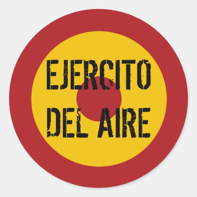 Roundel Runder Aufkleber (Vorderseite)