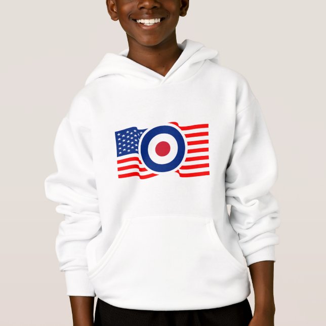 Roundel USA Target Graphic Hoodie (Vorderseite)