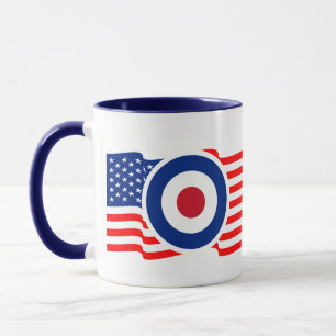 Roundel USA Target Graphic Tasse