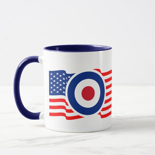 Roundel USA Target Graphic Tasse (Links)
