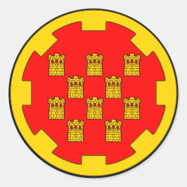 Roundel von Greater Manchester Runder Aufkleber