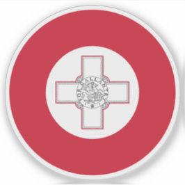 Roundel von Malta Aufkleber