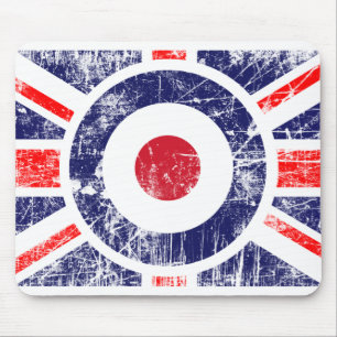 Roundel Ziel Mods UK Ziel Union Jack Mousepad