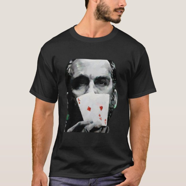 Rounders Movie Classic Movie Poker T - Shirt Pocke (Vorderseite)