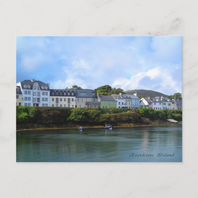 Roundstone, Landkreis Galway, Irland Karten (Vorderseite)