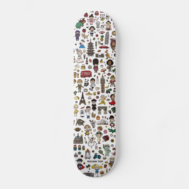 ROUNDTOP SKATEBOARD (Vorderseite)