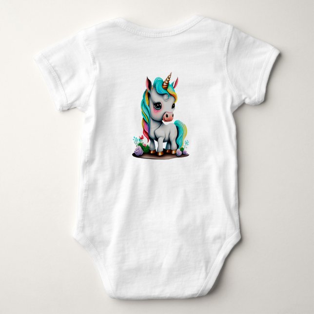 roupinha para bebê baby strampler (Rückseite)