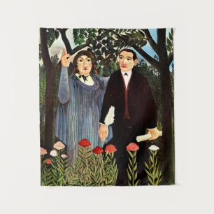 Rousseau - Die Maus Inspiriere den Dichter Wandteppich