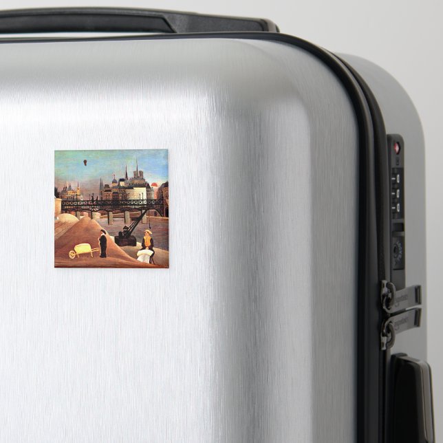 Rousseau - Ile Saint Louis und Notre Dame Magnet (In Situ (Gepäck))