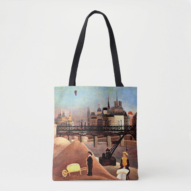 Rousseau - Ile Saint Louis und Notre Dame Tasche (Vorderseite)