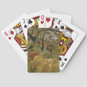 Rousseau Jungle Tropical Tiger Art Spielkarten