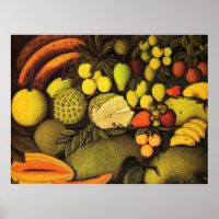 Rousseau - Stillleben mit exotischem Obst, Kunst