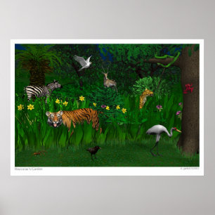 Rousseaus Garten Poster