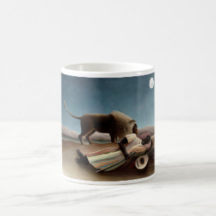 Rousseaus schlafende Sinti und Roma-Tasse - Stil w Kaffeetasse
