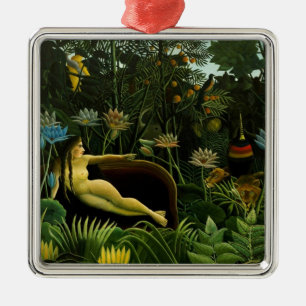 Rousseaus „The Dream“-Ornament Silbernes Ornament