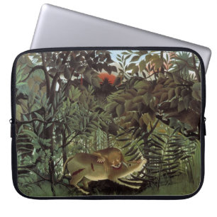 Rousseaus Tiger-Laptop-Ärmel Laptopschutzhülle