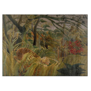 Rousseaus Tiger-Schneidplatte Schneidebrett