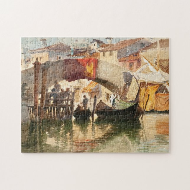 Roussoffs Kunstpuzzle von Venedig (Horizontal)