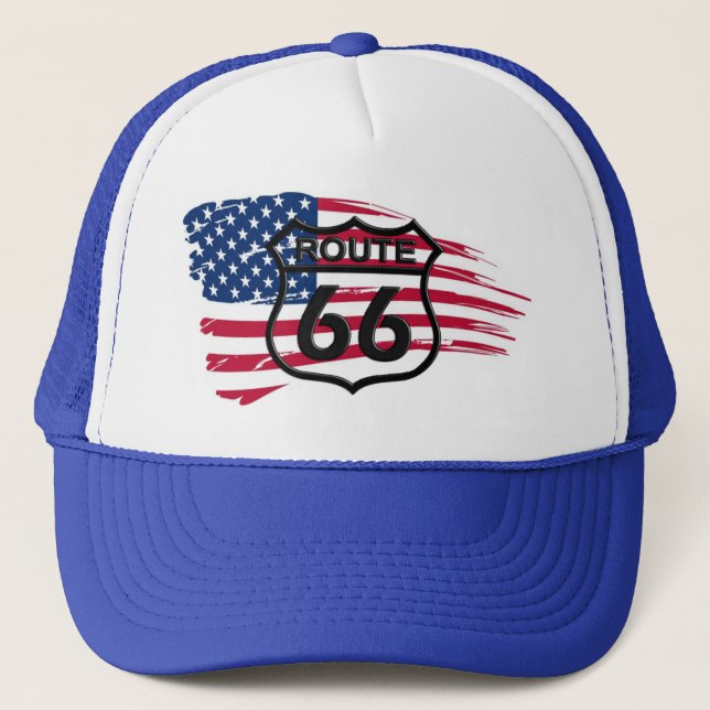Route66 Cap Truckerkappe (Vorderseite)