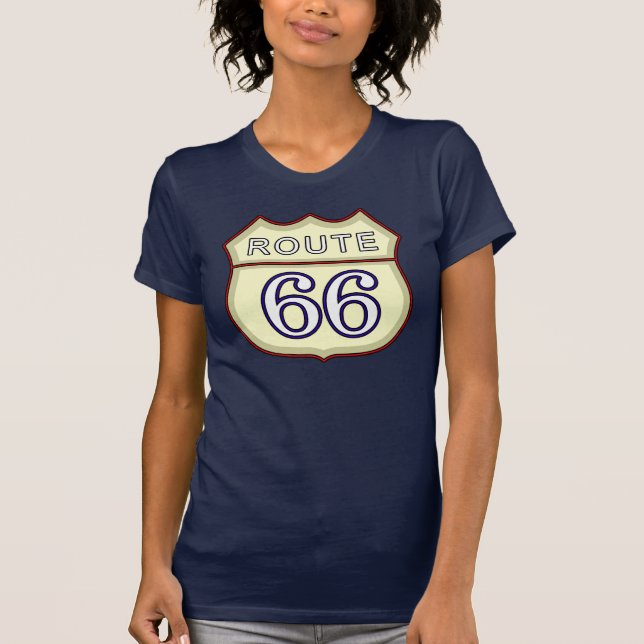 route66 T-Shirt (Vorderseite)