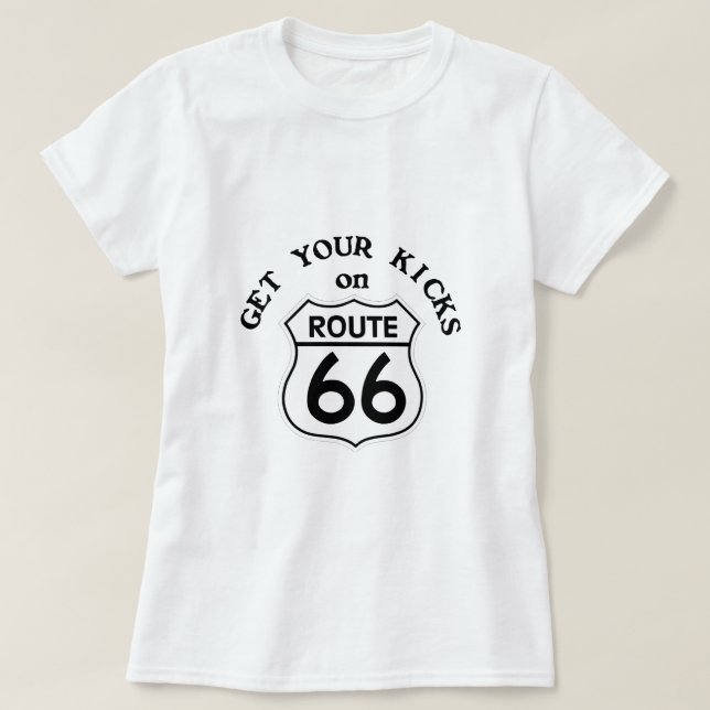 route66 T-Shirt (Design vorne)