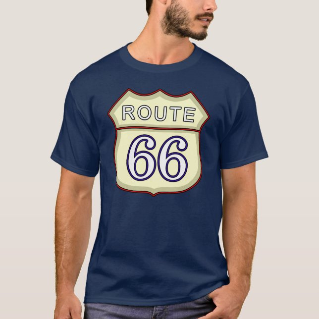 route66 T-Shirt (Vorderseite)