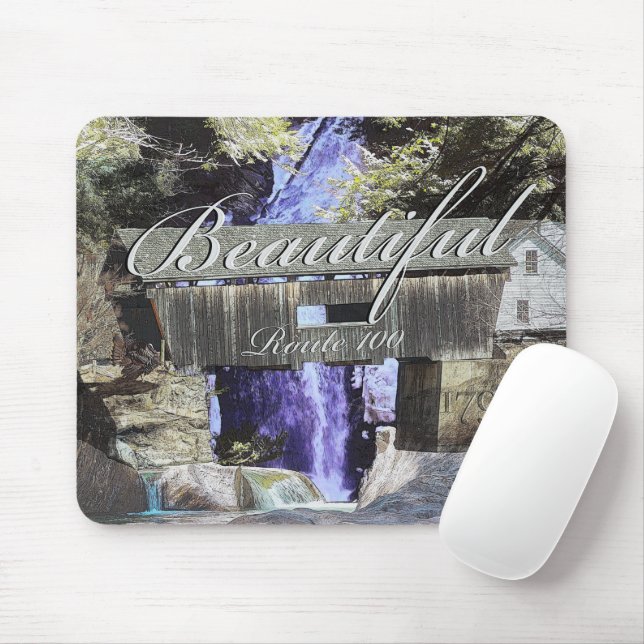 Route 100, Vermont Mousepad (Mit Mouse)