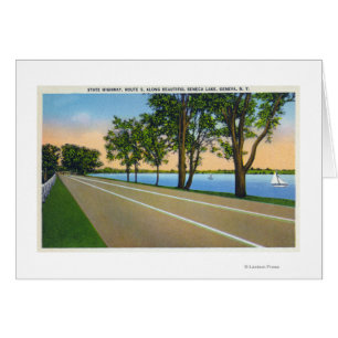 Route 5 Vue du lac Seneca