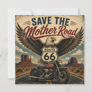 Route 66 Adlerfahrer Retten Sie die Mother Road Sc Karte