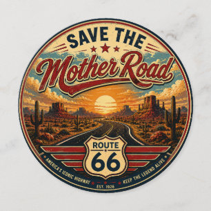 Route 66 Amerikas ikonische Autobahn Karte